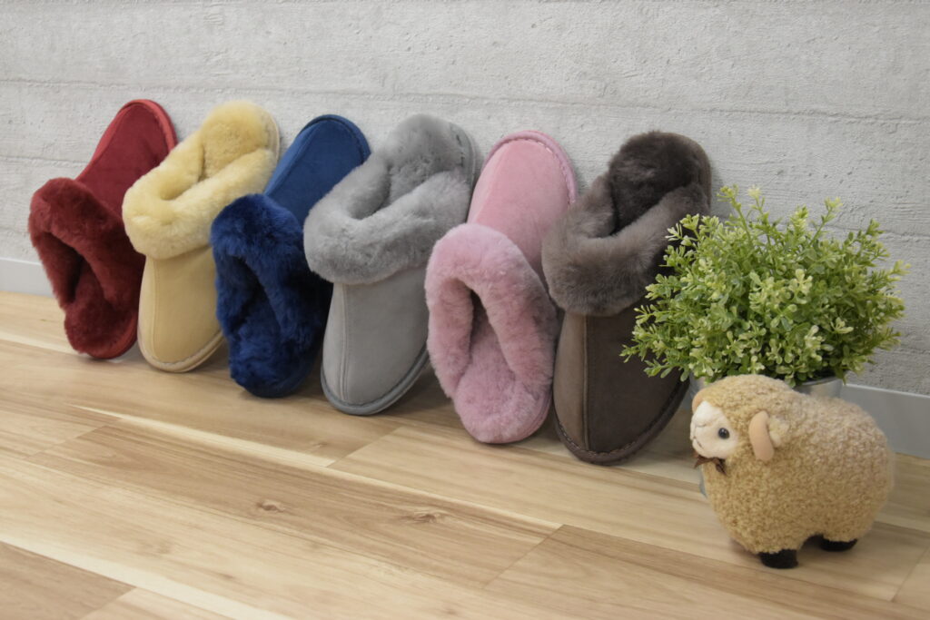 ムートンスリッパ
